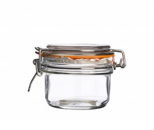 Kilner Clip Top Round pot Cylinder Glas Transparant