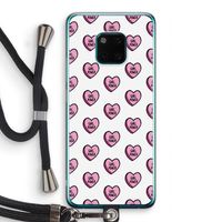 GIRL POWER: Huawei Mate 20 Pro Transparant Hoesje met koord