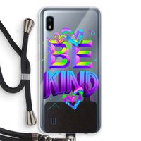 Be Kind: Samsung Galaxy A10 Transparant Hoesje met koord
