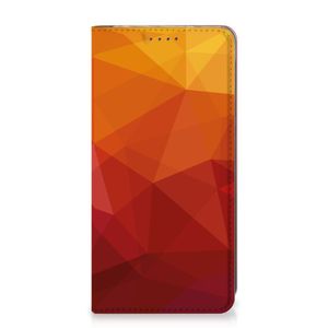 Stand Case voor Samsung Galaxy S10e Polygon Red