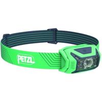 Hoofdlamp - PETZL - ACTIK - Hardlopen / Trekking - 450 lumen - Inclusief 3 AAA/LR03 batterijen - Groen