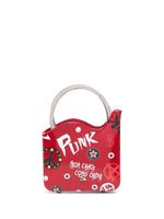 Le Silla mini sac à main Ivy à imprimé graphique - Rouge