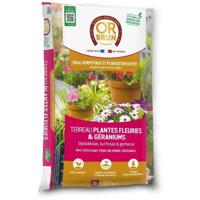 Grond voor bloeiende planten en geraniums - OF BRUIN - OBRTGER20N - 20 L