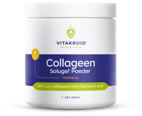 Collageen Solugel poeder met vitamine C & D Tropic 250 Gram