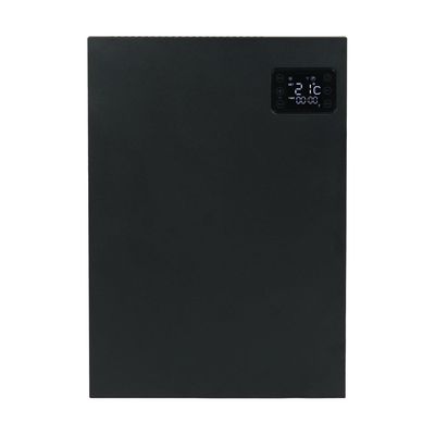 Eurom Alutherm Sani Convectorkachel - 40x56cm - 800watt - wifi - wand - Verticaal - mat zwart 361025