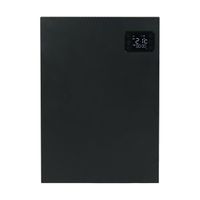 Eurom Alutherm Sani Convectorkachel - 40x56cm - 800watt - wifi - wand - Verticaal - mat zwart 361025