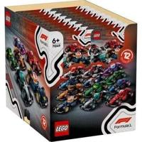 Scatola da 36 minifigure 71049 Auto F1 da collezione