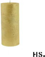 Home Society stompkaars rond 9x20cm goud