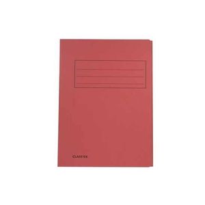 Dossiermap 24 x 35 cm rood   -