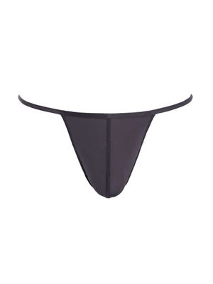 HOM - G-String - Plumes - antraciet, Maat:L