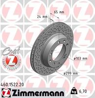 Remschijf Coat Z 460152220