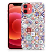 iPhone 12 Mini | TPU | Siliconen hoesje | Tiles Color
