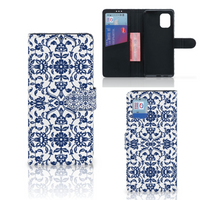 Xiaomi Mi 10 Lite Hoesje Flower Blue - thumbnail