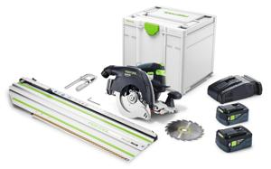 Festool HKC 55 5,0 EBI-Set-FSK 420 Accu Pendelkapzaag 160mm + FSK 420 - 577675