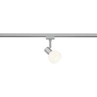 LED Railverlichting Track Spot - 2 Fase E14 - Mat Nikkel Aluminium