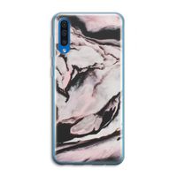 Roze stroom: Samsung Galaxy A50 Transparant Hoesje Roze stroom: Samsung Galaxy A50 Transparant Hoesje