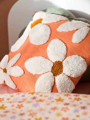 Madeliefjeskussen met pompons