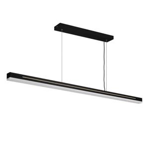 Brede hanglamp zwart met ingebouwde Moodmaker Nordlux Skylar