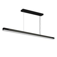 Brede hanglamp zwart met ingebouwde Moodmaker Nordlux Skylar