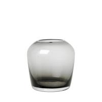 Leta Vaas Medium Smoke | Zwart
