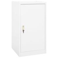 Zadelkast 53x53x105 cm staal wit