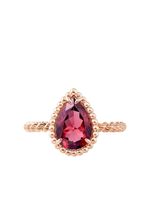 Boucheron bague Serpent Bohème S en or rose 18ct ornée de rhodolite