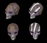 Cosmic Character Pack Action Figure Accessory Greyborn Set