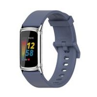 FitBit Charge 5 & 6 Extra soft siliconen bandje - Blauw