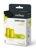 Vitaplus Earplugs Foam Barrel - thumbnail