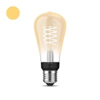 Philips LichtbronHue - E27 - 7W - White 13,5cm hoog - 929003051701