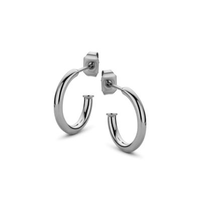Oorbellen hoops | 15-45 mm - Stainless steel - Zilver - 15 mm
