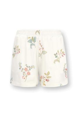 Pip Studio Bo Korte Broek Blossom Chique Wit XL