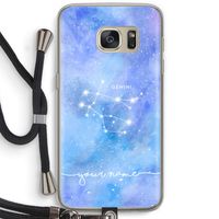 Sterrenbeeld - Licht: Samsung Galaxy S7 Transparant Hoesje met koord