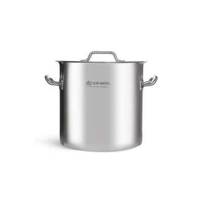 Edenberg Classic Line - RVS Kookpan/Soeppan - Met Deksel - 50  L