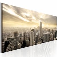 Schilderij - Stad in de Zon - New York - thumbnail