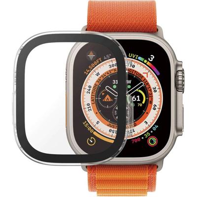PanzerGlass Full Body 3677 Screenprotector (glas) Apple Watch Ultra Series (49 mm), Watch Ultra 2 Series (49 mm) 1 stuk(s) Krasvast, Anti-vingerafdruk
