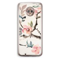 Japanse bloemen: Motorola Moto G6 Transparant Hoesje