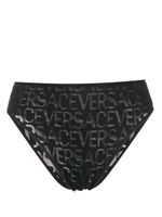 Versace culotte Versace Allover à taille haute - Noir - thumbnail