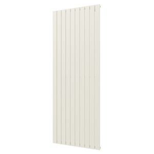 Designradiator Plieger Cavallino Retto Enkel 1666 Watt Middenaansluiting 200x75,4 cm Wit Structuur