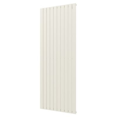 Designradiator Plieger Cavallino Retto Enkel 1666 Watt Middenaansluiting 200x75,4 cm Wit Structuur