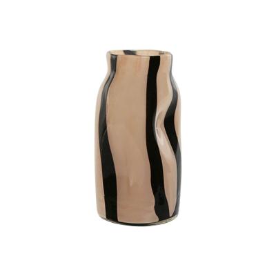 Vaas Home ESPRIT Zwart Crème Kristal Modern 15 x 15 x 29,2 cm