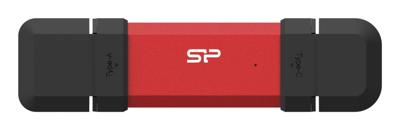 Silicon Power DS72 USB flash drive 250 GB USB Type-A / USB Type-C 3.2 Gen 2 (3.1 Gen 2) Rood