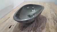 Waskom riviersteen RL250327, 56x36x15 cm