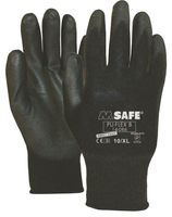 M-Safe Pu-Flex Werkhandschoen B 14-086 Zwart, Xl - 11408610 - 11408610 - thumbnail