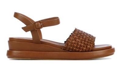 Elvio Zanon Dames Sandalen in Leder (Cognac) Elvio Zanon Dames Sandalen in Leder (Cognac)