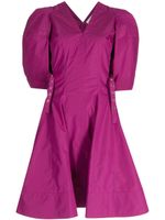 3.1 Phillip Lim robe godet à manches bouffantes - Violet