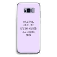 Sprong: Samsung Galaxy S8 Plus Transparant Hoesje