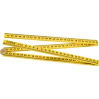 Hultafors Duimstok G 59 1m geel - 4-delig - HU200904 - HU200904