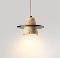 ZenAura Japanse Wabi-Sabi LED Hanglamp