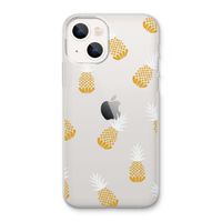 Ananasjes: iPhone 13 Transparant Hoesje